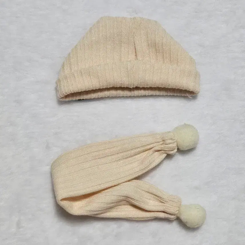 [BUNJANG] Obitsu 11 Knit Hat + Scarf Set / 오비츠11 니트모자+목도리 OB11 인형옷 악세