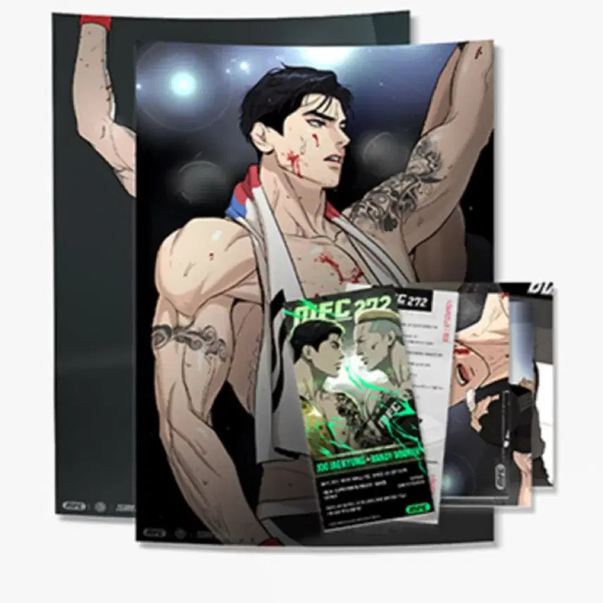 [BUNJANG] Jinx Joo Jaekyung Player Poster Package Rebom Team Resin (Sealed) / 미개봉) 징크스 주재경 선수 포스터 패키지 레봄 팀레진