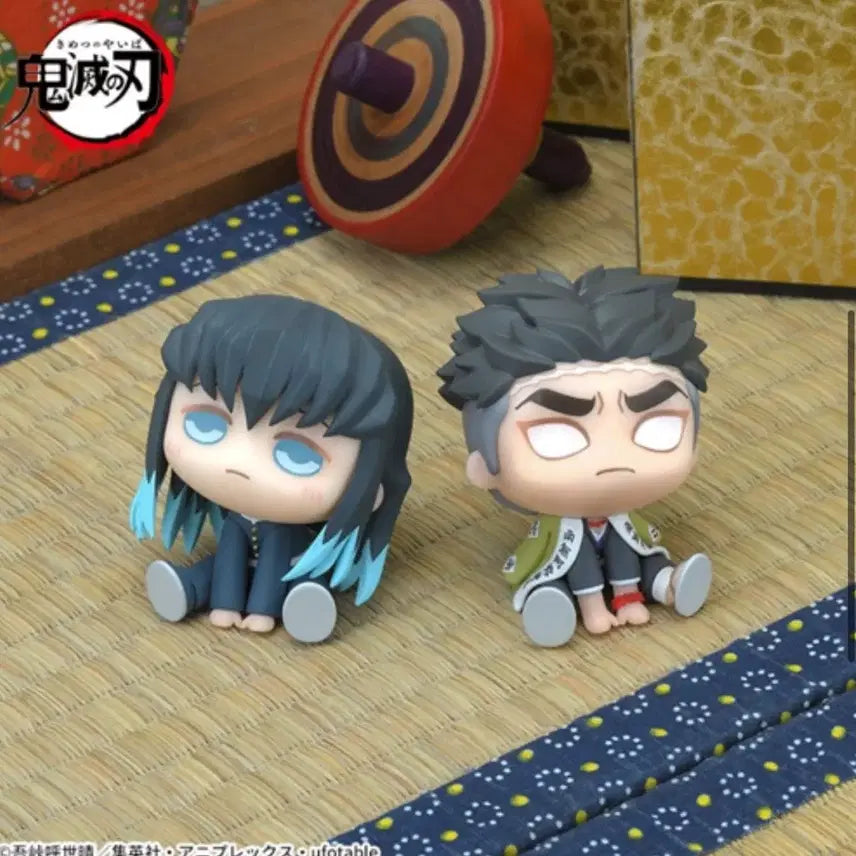 [BUNJANG] Demon Slayer Kurumi Mini Figure Set (2 Types) / 귀칼 큐루미 미니 피규어 일괄 2종 무이치로 교메이