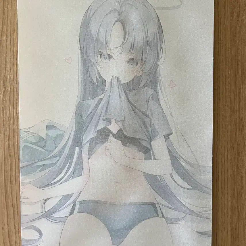 [BUNJANG] Yuuka (Gym Uniform) Wall Scroll / 유우카 (체육복) 족자봉