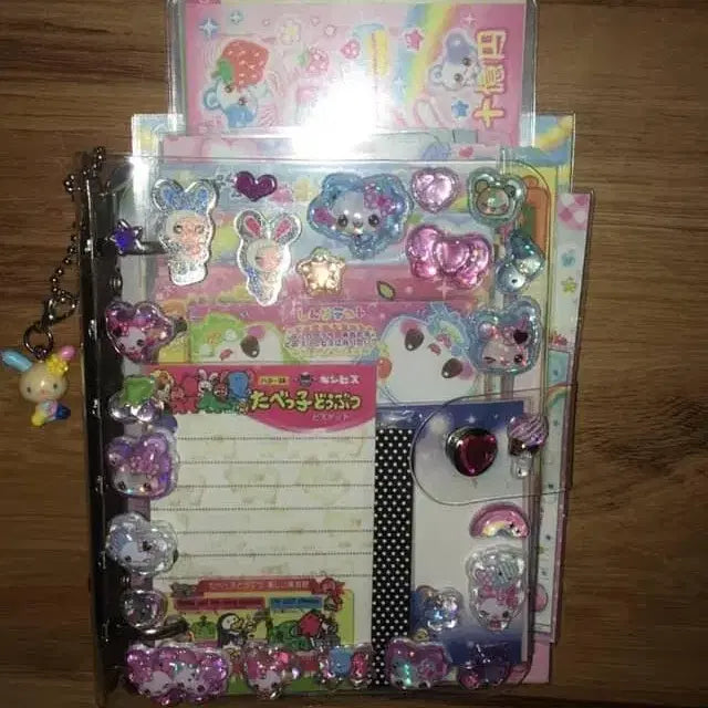 [BUNJANG] Vintage Paper Diary Set-up (Heisei, Animal Crossing, etc.) / 최종할인) 고전지류 다이어리셋업 (헤이세이, 동숲 등)