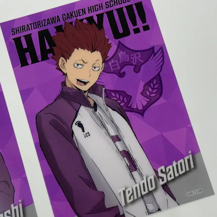 [BUNJANG] Haikyuu!! Daizo Clear Card Shiratorizawa Set - Ushijima Wakatoshi, Tendo Satori / 하이큐 다이소 클리어카드 시라토리자와 세트 우시지마 와카토시 텐도 사토리