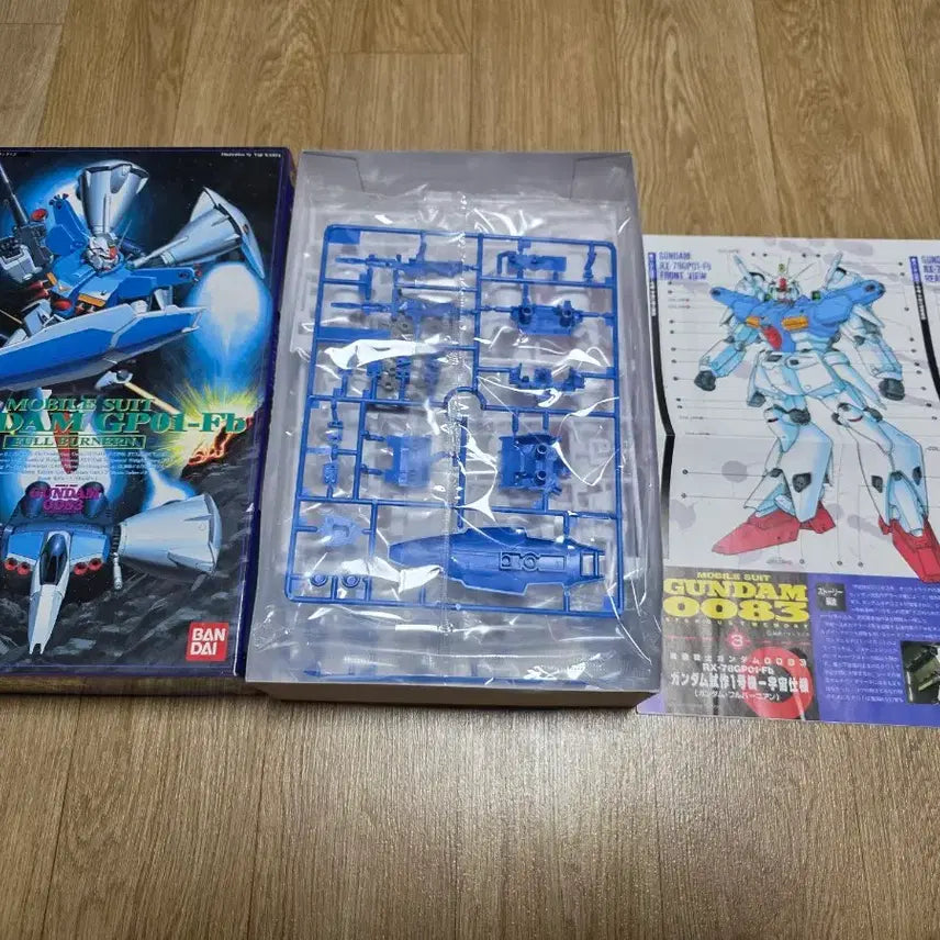 [BUNJANG] Bandai 1/144 Gundam GP01-Fb Full Burnern (Old Model Kit) / 고전프라 반다이 1/144 건담 GP01-Fb 풀버니언 (구판)