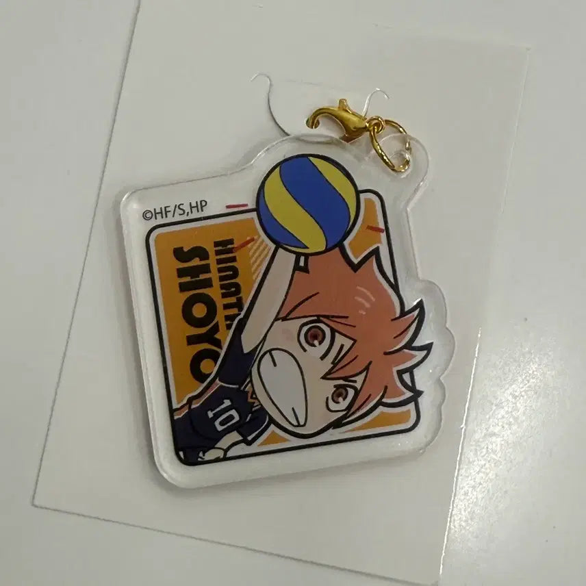 [BUNJANG] Haikyuu!! Hinata Shoyo Set - Daiso Acrylic Charm &amp; Magnet / 하이큐 다이소 히나타 쇼요 세트 카라스노 아크릴참 아크릴마그넷