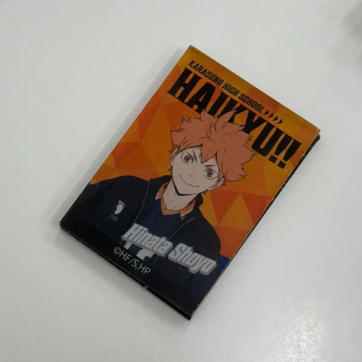 [BUNJANG] Haikyuu!! Hinata Shoyo Set - Daiso Acrylic Charm &amp; Magnet / 하이큐 다이소 히나타 쇼요 세트 카라스노 아크릴참 아크릴마그넷