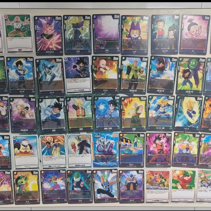 [BUNJANG] Dragon Ball Fusion World FB01 Series 57 Cards Bundle / 드래곤볼 퓨전월드 FB01 시리즈 57장