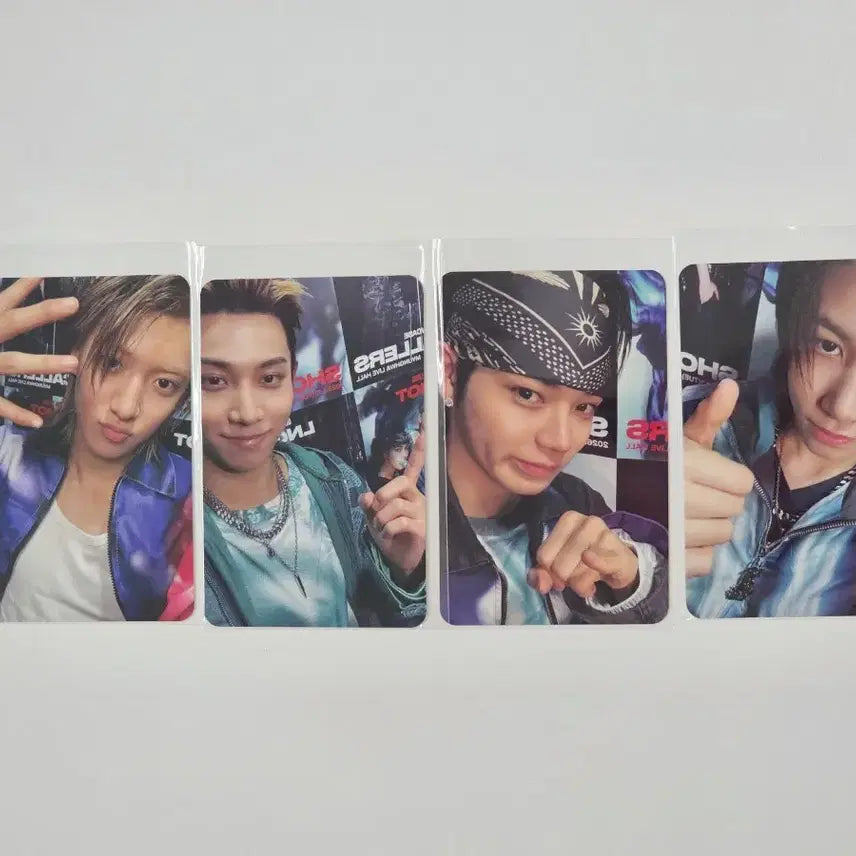 [BUNJANG] LNGSHOT Makestar Lucky Draw Photocard Bundle Set / [할인]롱샷 메이크스타 미공포 LNGSHOT makestar pc
