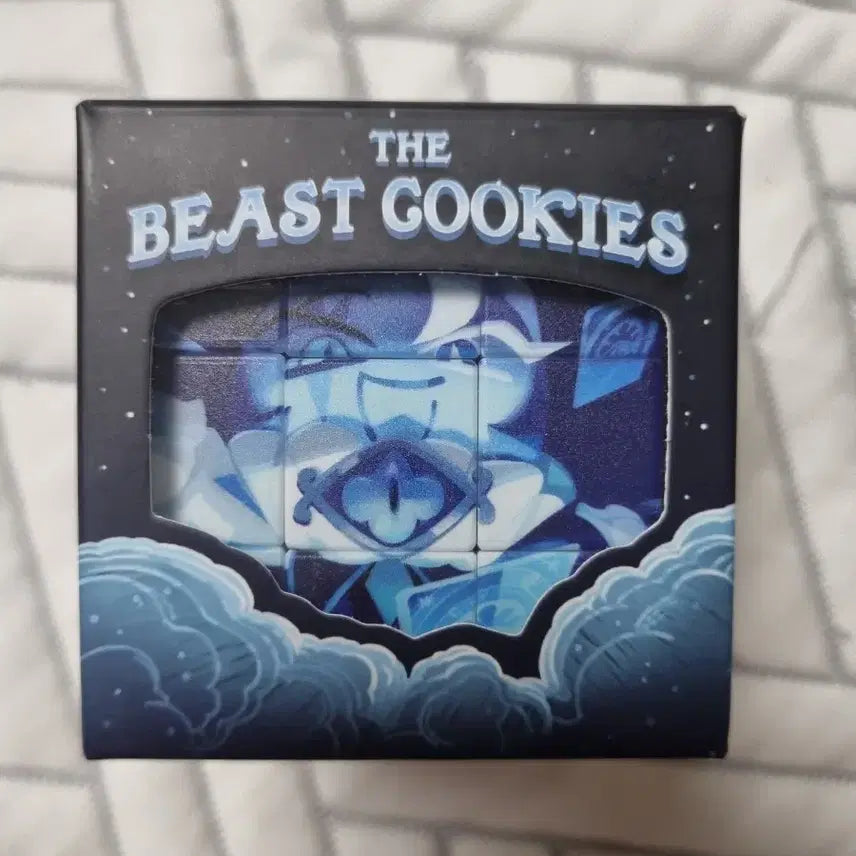 [BUNJANG] Cookie Run Kingdom Popup Limited Edition Cube Keychain Shadow Milk / 쿠킹덤 쿠키런 킹덤 팝업 한정 특전 큐브 키링 쉐도우밀크