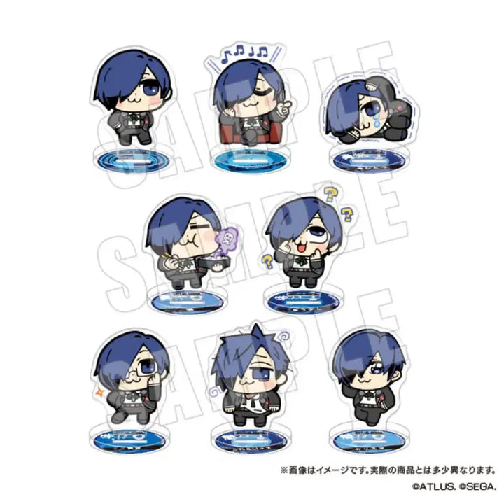 [BUNJANG] Persona 3 Reload Protagonist Makoto Yuki Acrylic Stand Box Set / 페르소나3 리로드 주인공 유키마코토 부쿠부 아크릴 스탠드 박스
