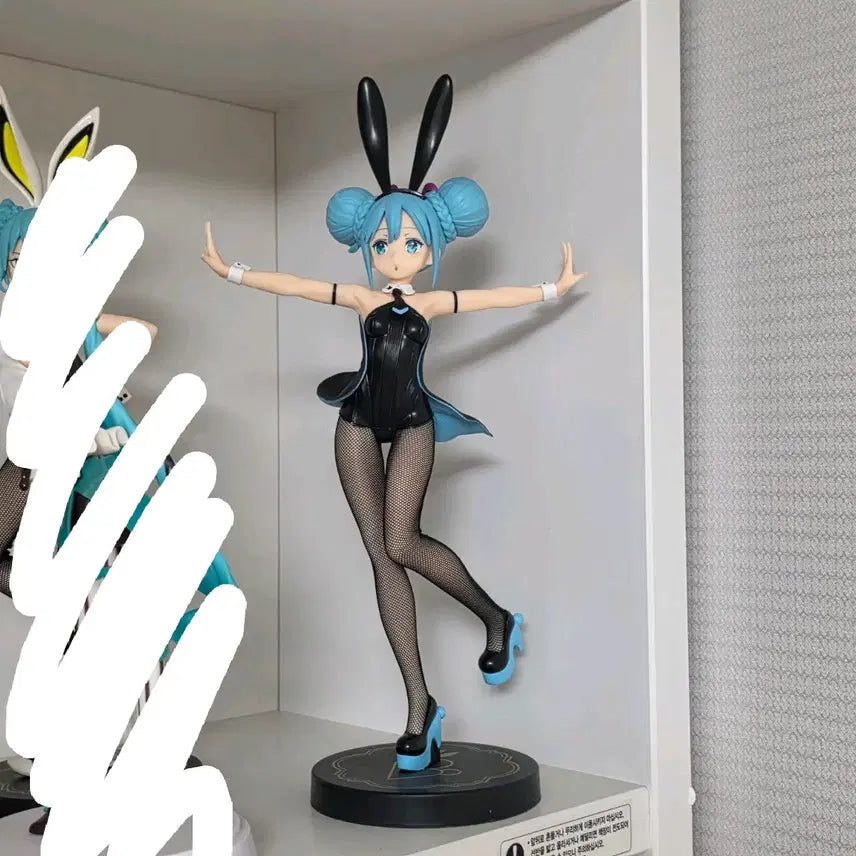 [BUNJANG] FURYU Hatsune Miku BiCute Bunnies Figure (Black) / 하츠네 미쿠 피규어 후류 bicute bunnies 블랙