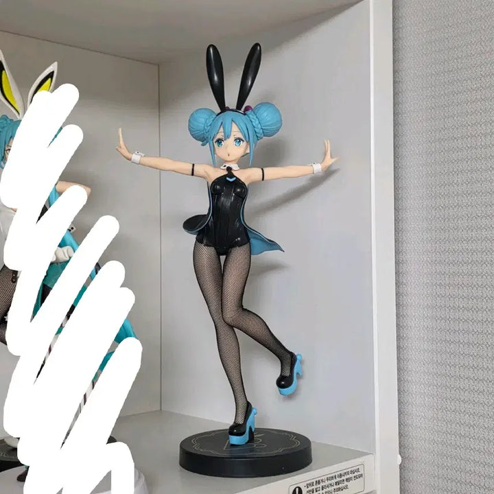 [BUNJANG] FURYU Hatsune Miku BiCute Bunnies Figure (Black) / 하츠네 미쿠 피규어 후류 bicute bunnies 블랙