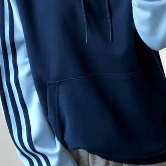 [BUNJANG] Adidas Navy Hoodie XL New / 아디다스 네이비 후드 2xl 새제품