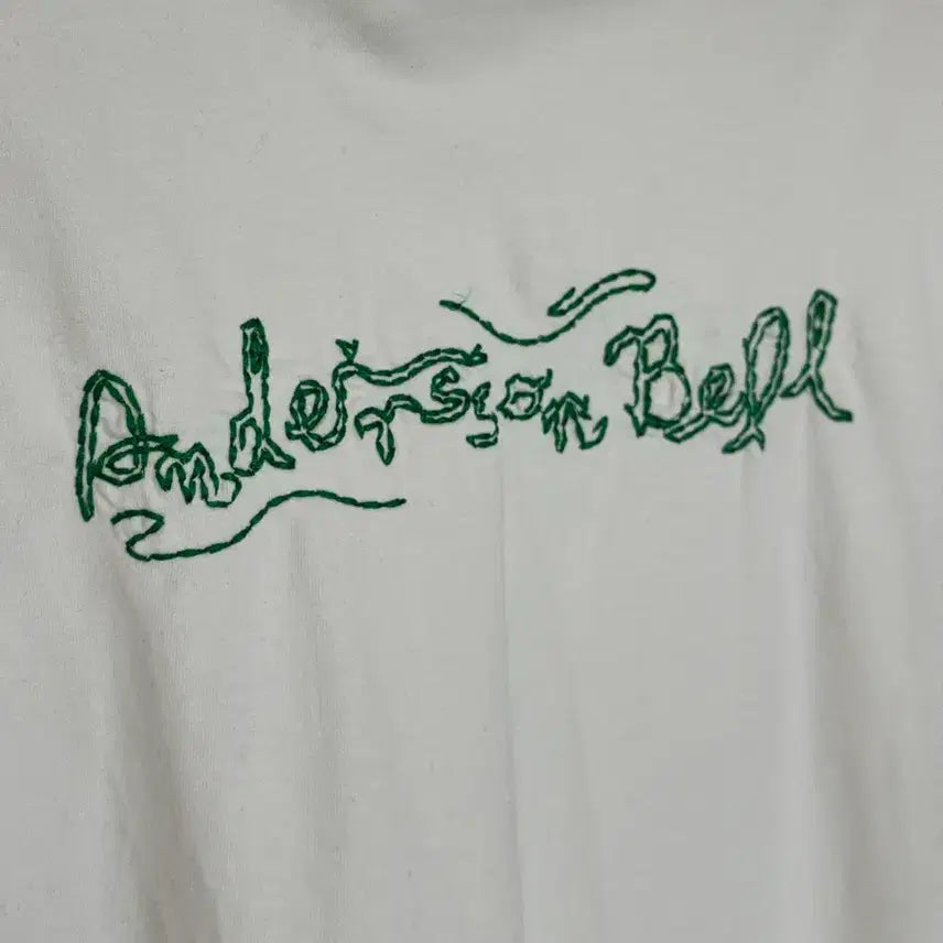 [BUNJANG] Andersson Bell Embroidered Graphic Short-Sleeve T-Shirt / [L] 앤더슨벨 anderssonbell 자수 로고그래픽 반팔