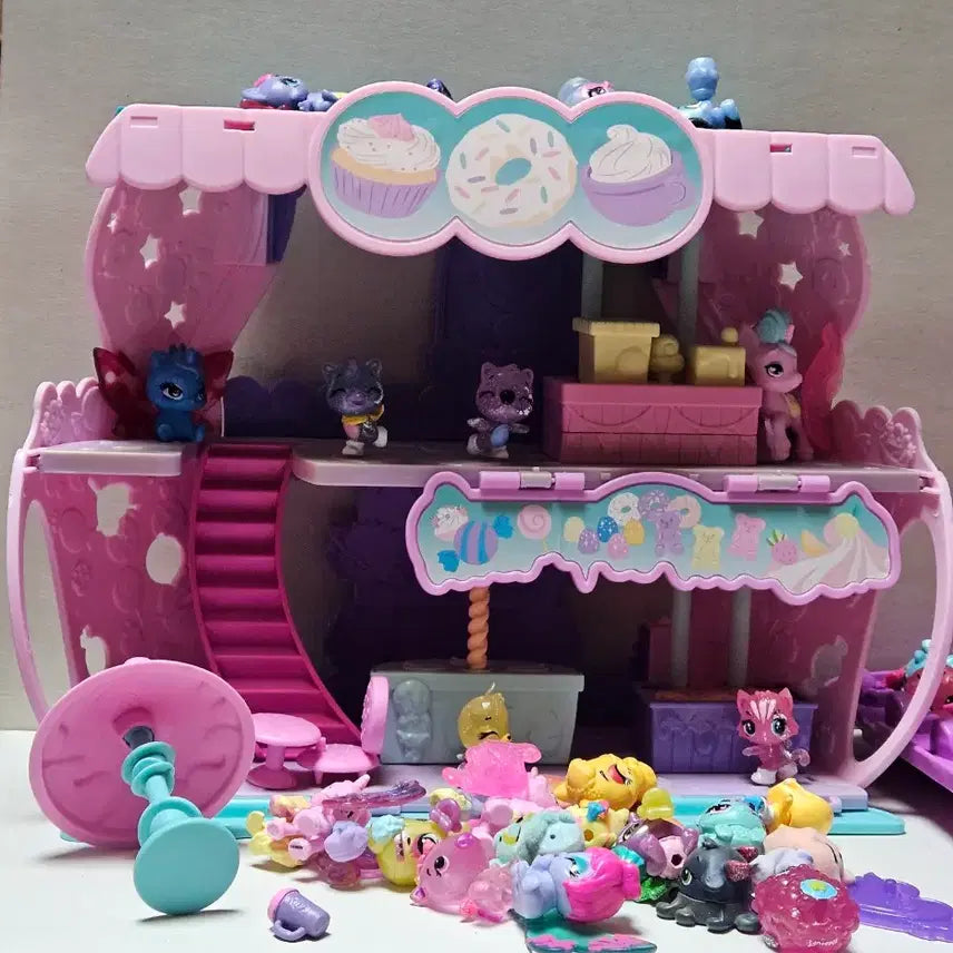 [BUNJANG] Spin Master Hatchimals CollEGGtibles Cosmic Candy Shop &amp; Figures Bundle Vintage Toy / 스핀마스터 해치멀 컬에그티블 코스믹 캔디샵 및 피규어 대량 일괄 고전완구
