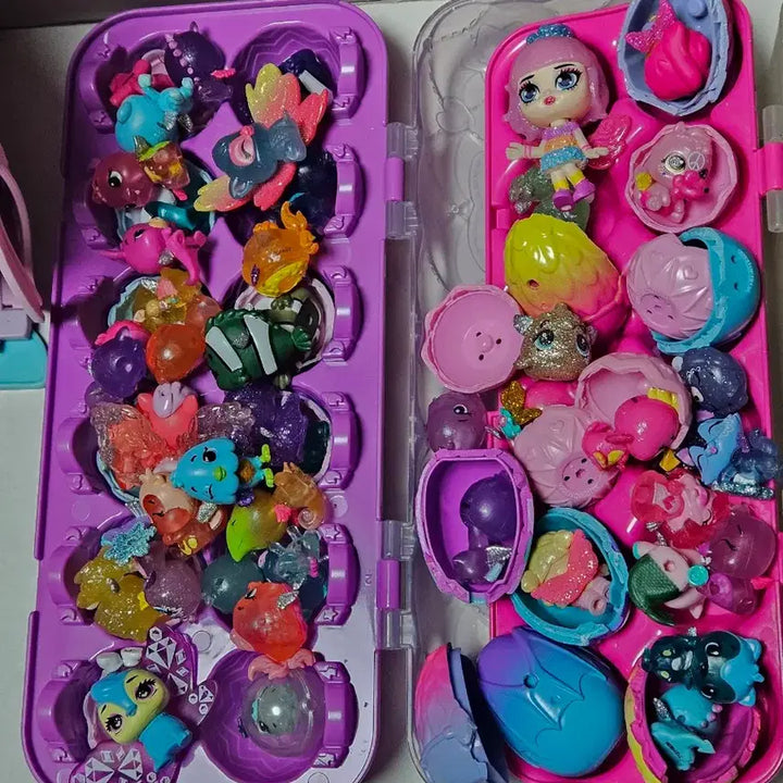 [BUNJANG] Spin Master Hatchimals CollEGGtibles Cosmic Candy Shop &amp; Figures Bundle Vintage Toy / 스핀마스터 해치멀 컬에그티블 코스믹 캔디샵 및 피규어 대량 일괄 고전완구