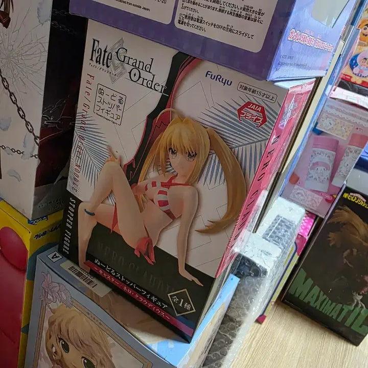 [BUNJANG] Nero Claudius Noodles Stopper Figure / 페그오 네로 클라디우스 누들스토퍼