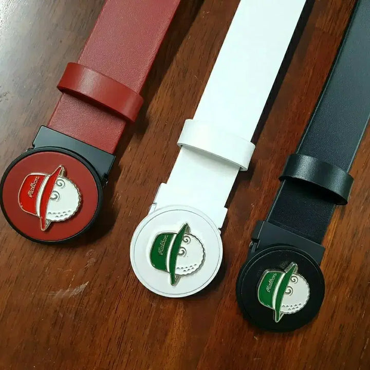 [BUNJANG] Genuine Leather Automatic Golf Belt / 골프 자동벨트 소가죽 새상품