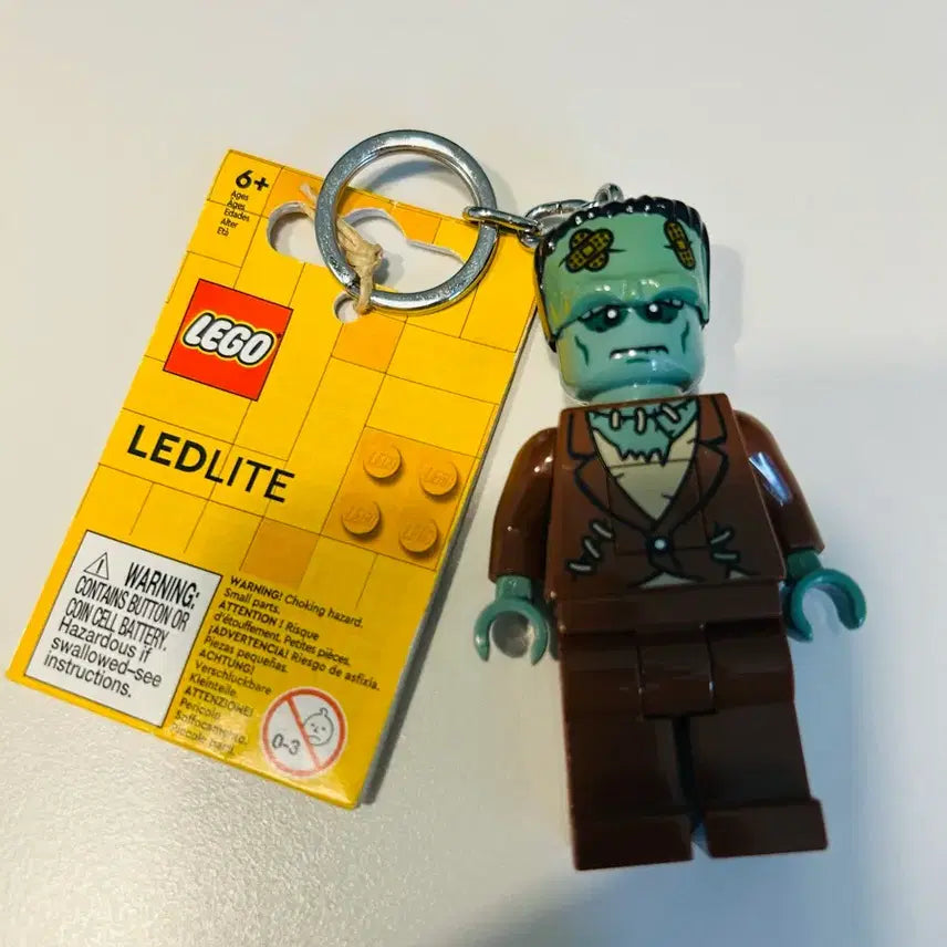 [BUNJANG] LEGO Frankenstein LED Light Keychain / 레고 프랑켄슈타인 LED라이트 키링