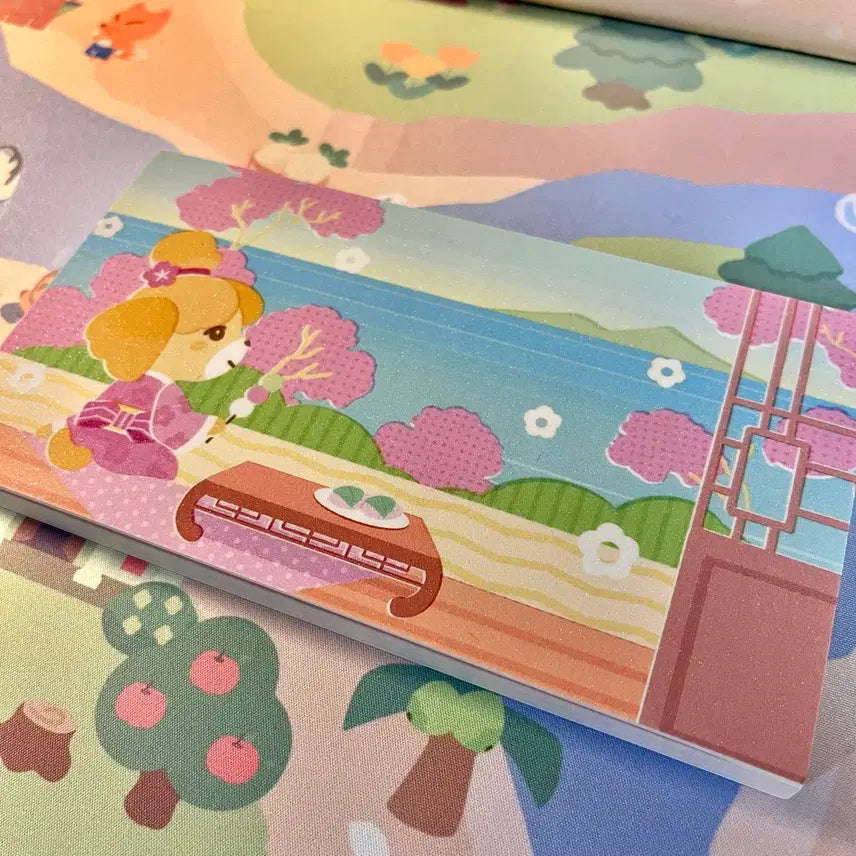 [BUNJANG] Animal Crossing Isabelle Memo Pad / 동물의 숲 이사벨 떡메모지북 동숲 캐릭터 수첩 다꾸 사이다 쭈니
