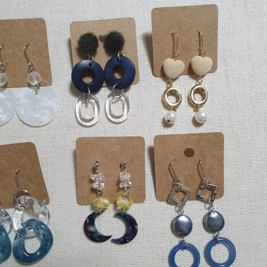 [BUNJANG] Set of 12 Earrings / 귀걸이 12개 일괄