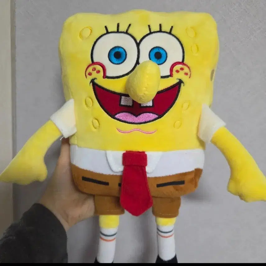 [BUNJANG] SpongeBob SquarePants Krusty Krab Plush Toy / (새상품)스폰지밥 인형 크러스티크랩 정품