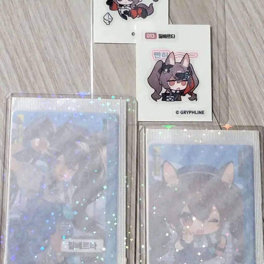 [BUNJANG] Arknights Endfield Gilbert Set Photocard Bundle / (일괄)명일방주 엔드필드 GS25콜라보 포토카드 질베르타 세트 판매합니다