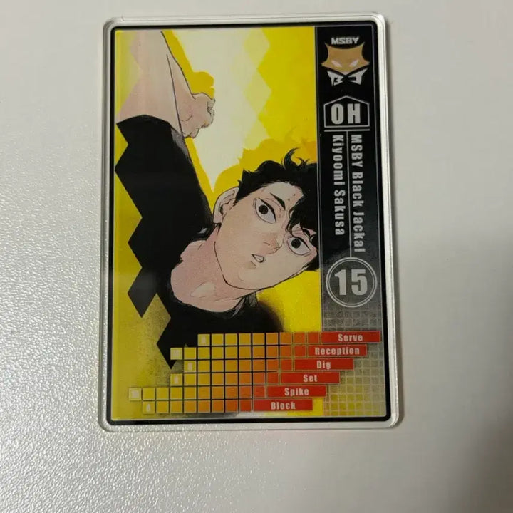 [BUNJANG] Haikyuu!! Kiyoomi Sakusa Status Acrylic Stand / 하이큐 사쿠사 키요오미 스테이터스 아크릴