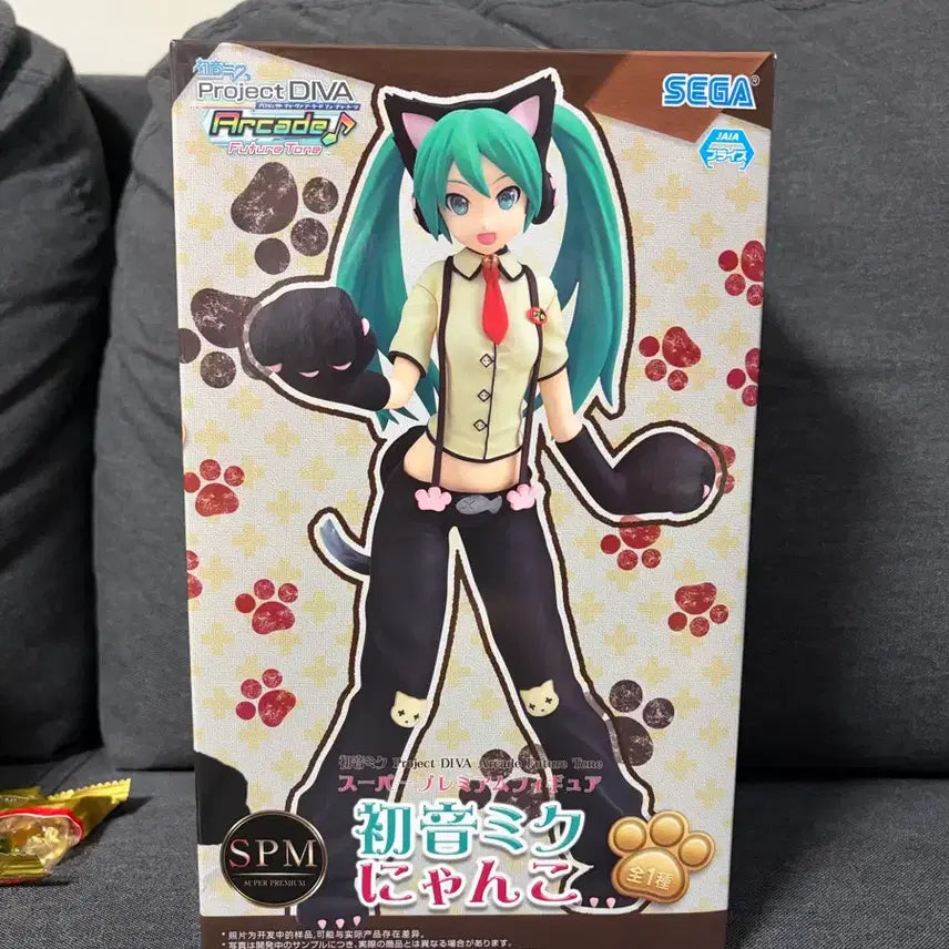 [BUNJANG] SEGA Hatsune Miku Project DIVA SPM Nyanko Figure / [세가] 하츠네 미쿠 프로젝트 디바 SPM 냥코 피규어