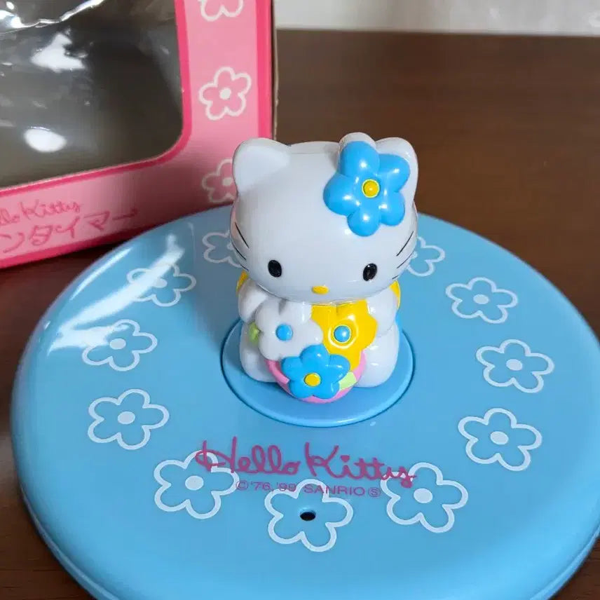 [BUNJANG] 1999 Hello Kitty Cup Noodle Timer - Blue / 99년 고전키티 컵라면 타이머