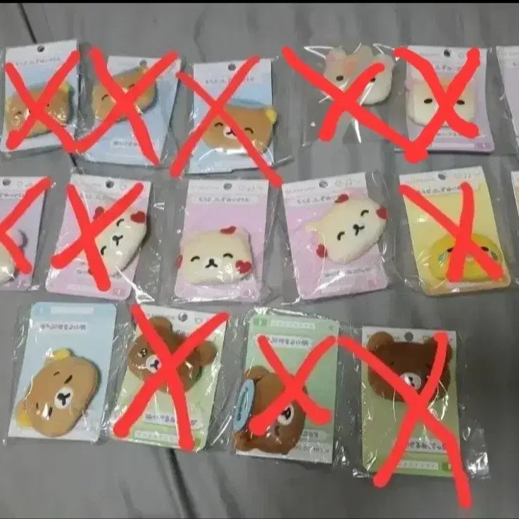 [BUNJANG] Rilakkuma Face Plush Brooch/Badge / 리락쿠마 얼굴 봉제인형 브로치/뱃지 팝니다