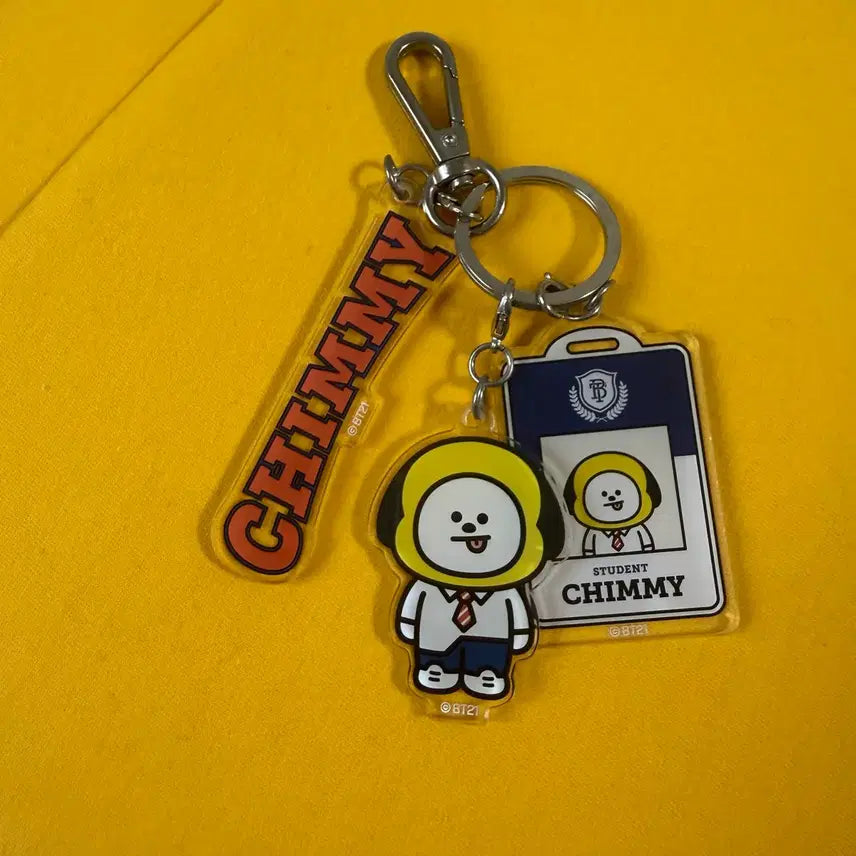 [BUNJANG] BTS BT21 Chimmy Doll Keychain Bundle Set / 희귀) 방탄 BT21 치미 CHIMMY 인형 키링 일괄