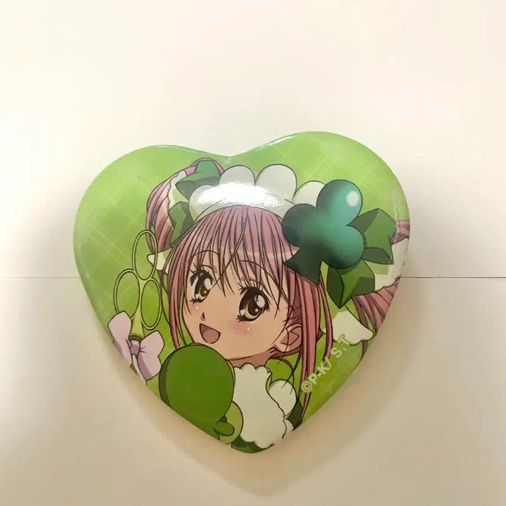 [BUNJANG] Cardcaptor Sakura Amulet Clover Heart Can Badge / 캐릭캐릭체인지 애뮬릿 클로버 하트 캔뱃지