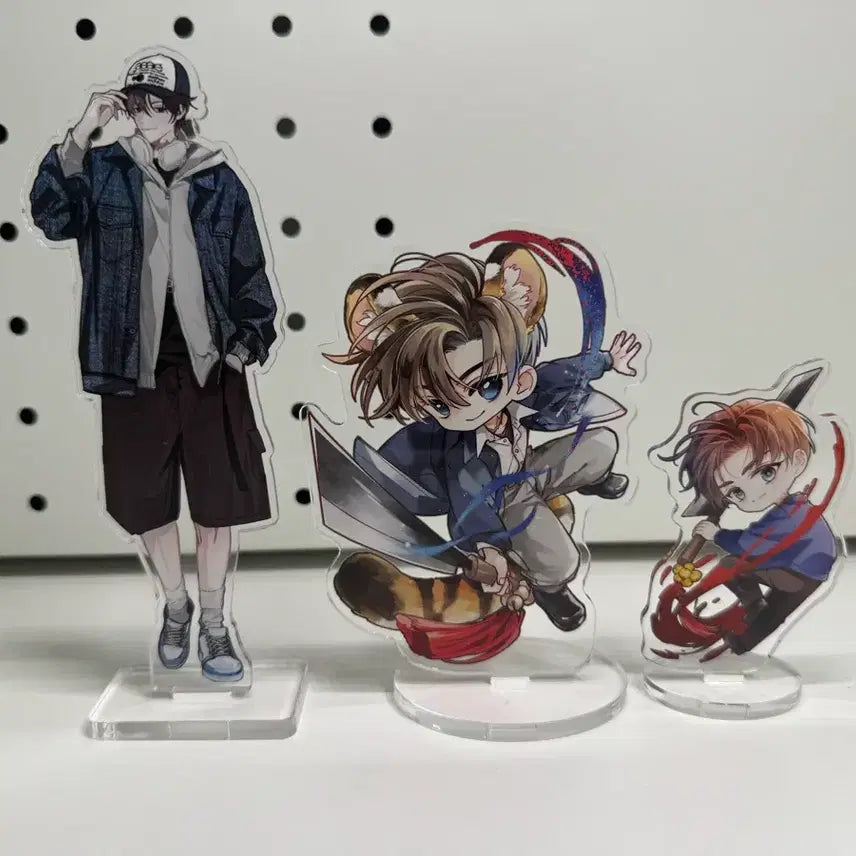 [BUNJANG] Choi Yoenwoo Unofficial Acrylic Stand Bundle Set / 괴담출근 괴출 최요원 비공식 아크릴 일괄