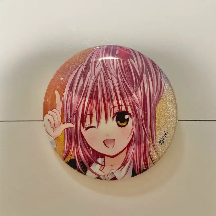 [BUNJANG] Character Trick! Amuto Original Cel Can Badge / 캐릭캐릭체인지 아무 원화 캔뱃지