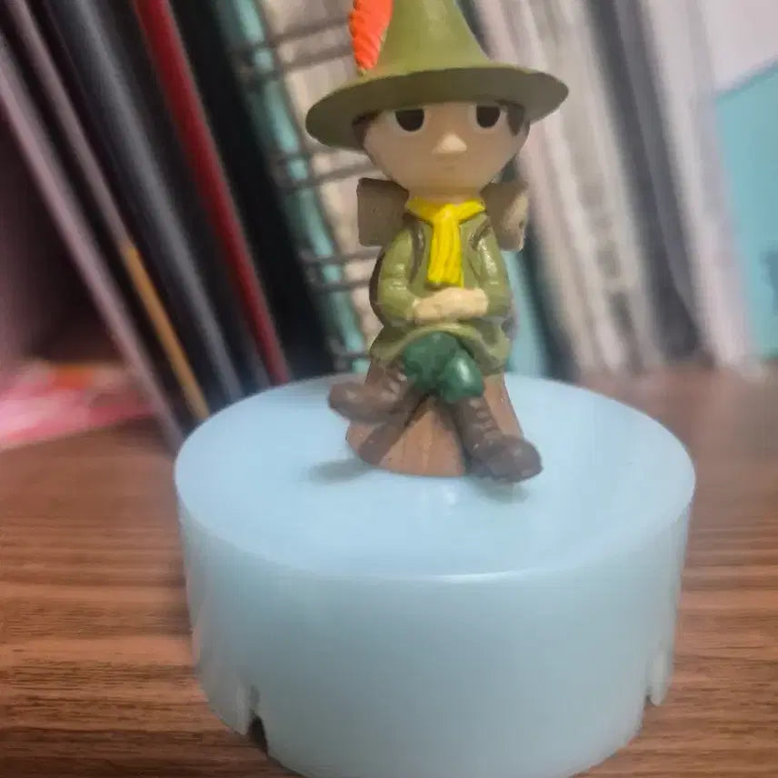 [BUNJANG] Moomin Milk Snufkin Figure / 무민 우유 피규어 스너프킨 판매합니다.