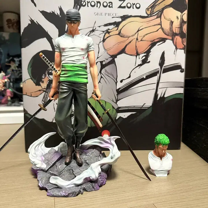[BUNJANG] One Piece Zoro Resin Figure / 원피스 조로 레진 피규어