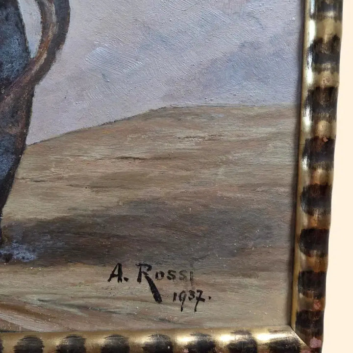 [BUNJANG] 1937 Austrian Original Oil Painting &