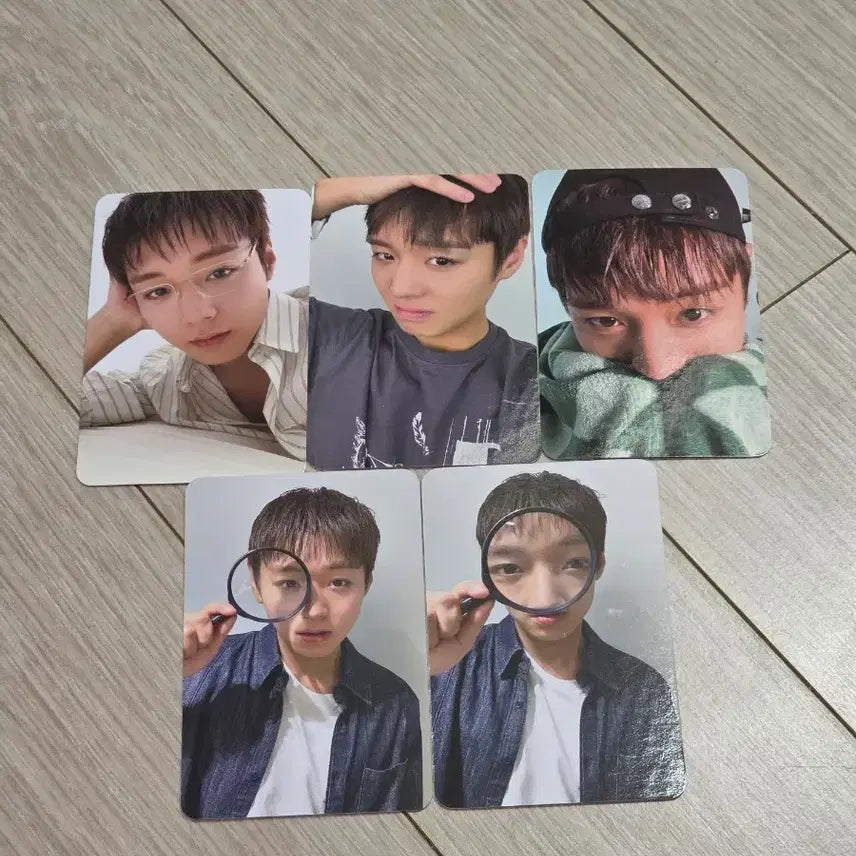 [SOLD OUT] 박지훈 사운드웨이브 위드뮤 포카 일괄
