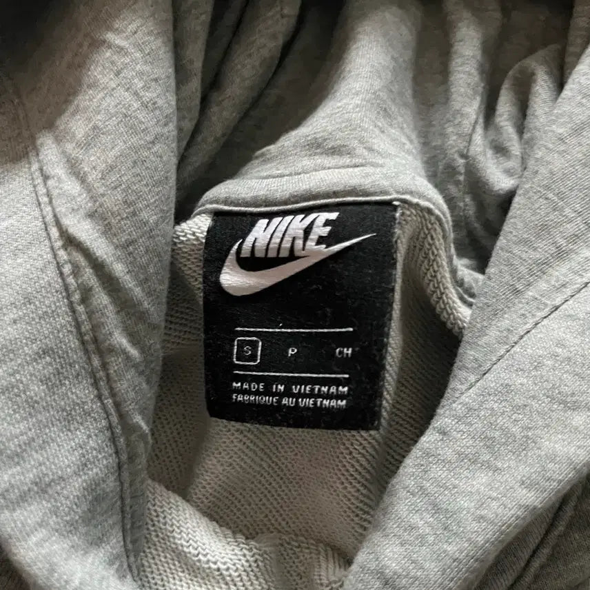 [BUNJANG] T1 Nike Grey Collaboration Hoodie / 티원 나이키 그레이 후드티