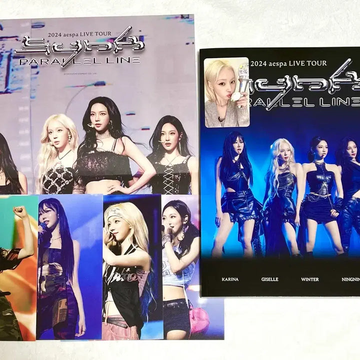 [BUNJANG] Aespa Giselle Karina Ningning Concert Photobook Photocard Postcard Poster Set / 에스파 콘서트 포토북 포토카드 엽서 포스터 세트 지젤 카리나 닝닝 포카