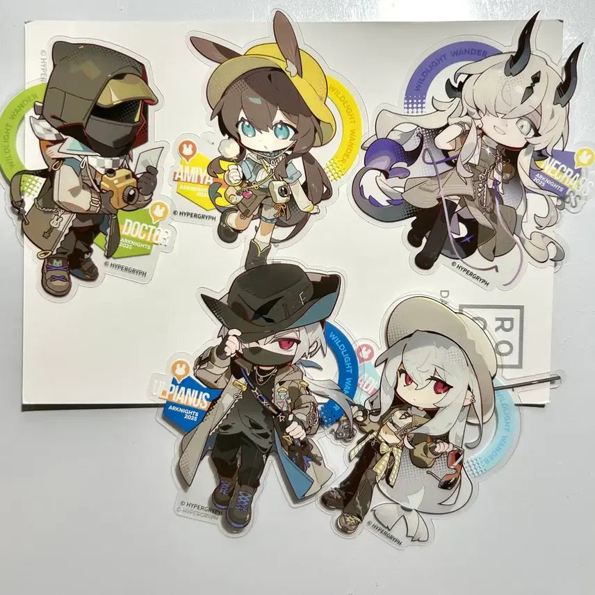 [BUNJANG] Arknights Sticker Set / 명일방주 스티커 세트 판매