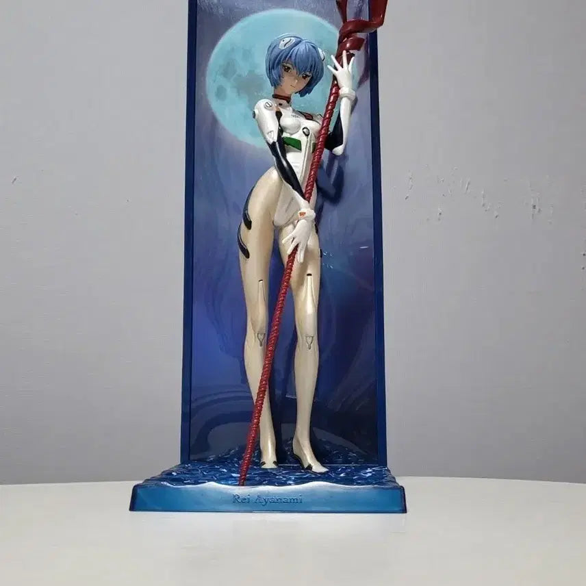 [BUNJANG] Evangelion Ayanami Rei Mirror Panel Classic Bishoujo Figure / 에반게리온 아야나미 레이 미러 패널 고전 미소녀 피규어