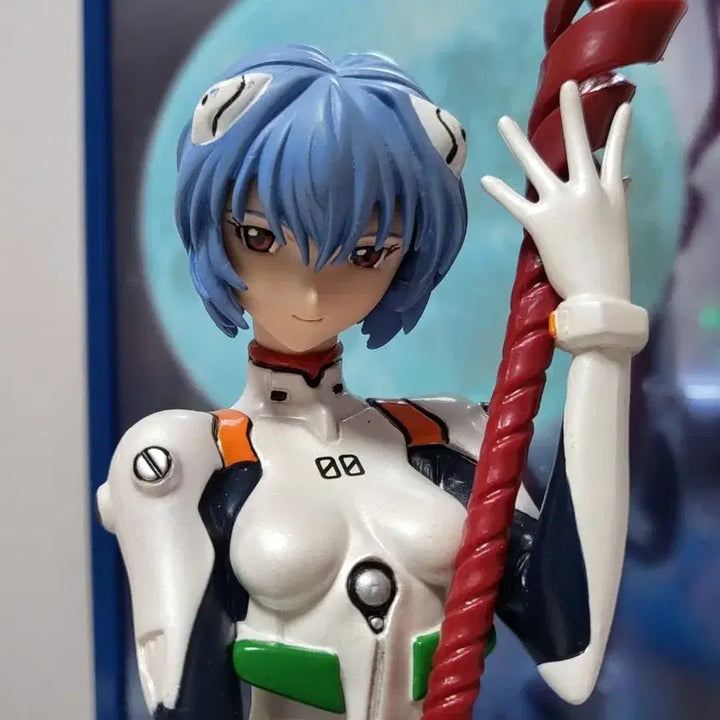 [BUNJANG] Evangelion Ayanami Rei Mirror Panel Classic Bishoujo Figure / 에반게리온 아야나미 레이 미러 패널 고전 미소녀 피규어