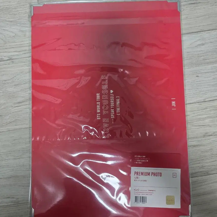 [BUNJANG] BTS Speak Yourself Concert Final Premium Photo Jin (Sealed) / (미개봉) 방탄소년단 bts 스픽콘 파이널 스파콘 프리미엄포토 진 석진