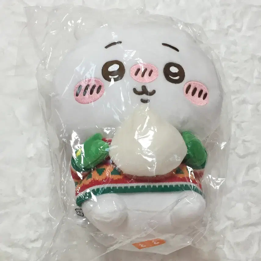 [BUNJANG] Chiikawa Seven Eleven Christmas Hobbang Plush Doll A Prize / 치이카와 쿠지 세븐일레븐 겨울 크리스마스 호빵 A상 인형 누이
