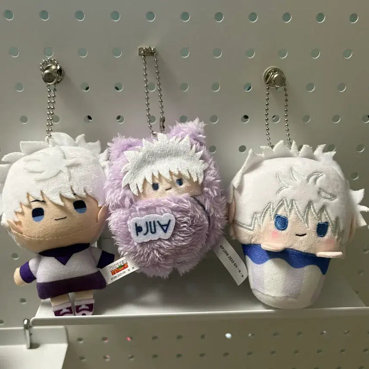 [BUNJANG] Hunter x Hunter Killua Plush Set / 헌터헌터 키르아 누이 3개 일괄 양도