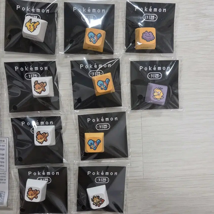 [BUNJANG] Pokemon Keycap Acrylic Keyring / cu 포켓몬 키캡 아크릴 키링 이브이 꼬부기 고라파덕 뮤 피카츄 메타몽