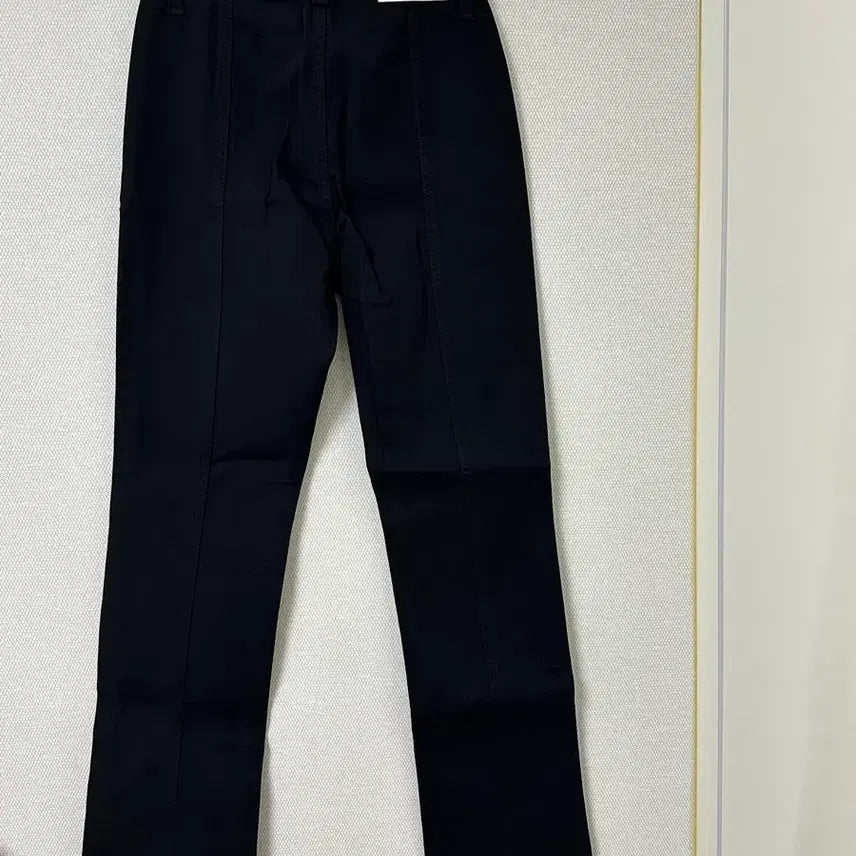 [BUNJANG] Black Side Slit Cotton Pants / 밑트임 바지 (새상품)