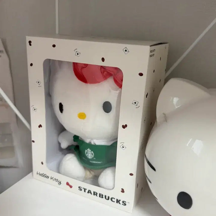 [BUNJANG] Starbucks Hello Kitty Doll (2025 Limited Edition) / 스타벅스 키티 인형
