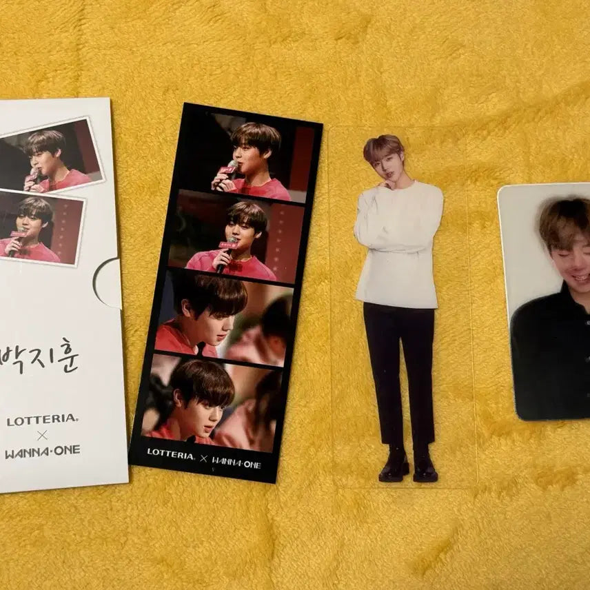 [BUNJANG] Wanna One Park Jihoon Lotteria Photocard Set / 워너원 박지훈 롯데리아 포토카드 세트